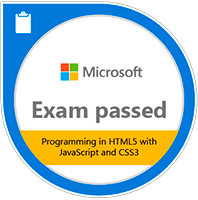 Microsoft certification badge