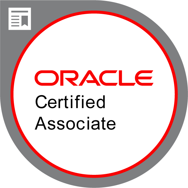 Oracle certification badge